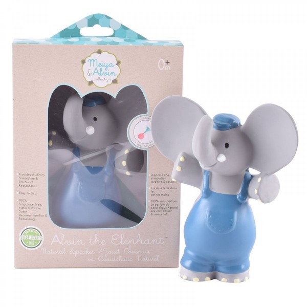 Meiya & Alvin  Μασητικό Παιχνίδι Squeaker Alvin ο Ελεφαντάκος (MA78313) Meiya & Alvin  Μασητικό Παιχνίδι Squeaker Alvin ο Ελεφαντάκος (MA78313)