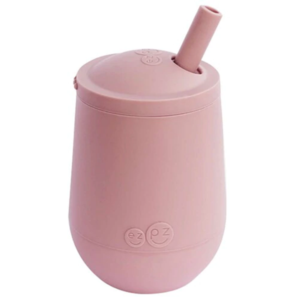 Ezpz Εκπαιδευτικό ποτήρι Mini Cup + καλαμάκι Blush (MS-B7612U) Ezpz Εκπαιδευτικό ποτήρι Mini Cup + καλαμάκι Blush (MS-B7612U)