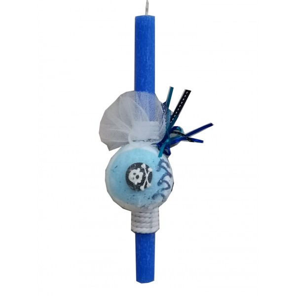 Χειροποίητη Λαμπάδα Με Αρωματική Μπάλα Πειρατική σε Σαπούνι  (2022011) Χειροποίητη Λαμπάδα Με Αρωματική Μπάλα Πειρατική σε Σαπούνι  (2022011)