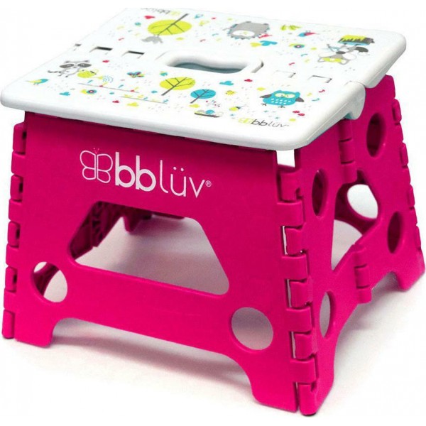 Bbluv Αναδιπλούμενο Σκαλάκι Step Pink  (B0114) Bbluv Αναδιπλούμενο Σκαλάκι Step Pink  (B0114)