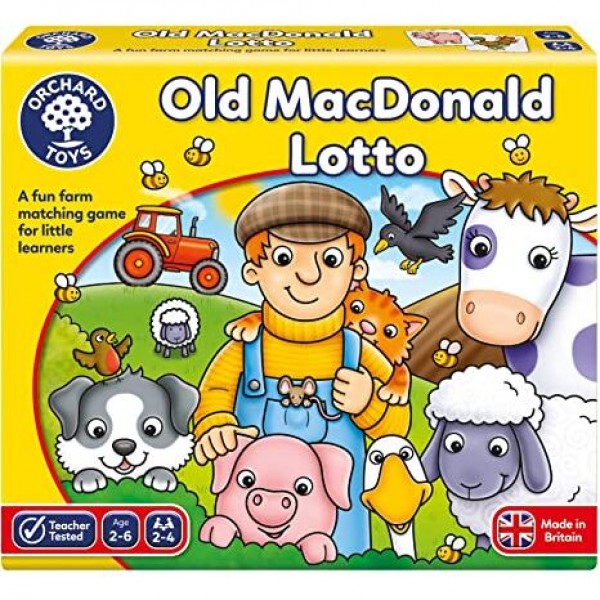 Orchard Toys Old Macdonald Lotto Game (ORCH071) Orchard Toys Old Macdonald Lotto Game (ORCH071)
