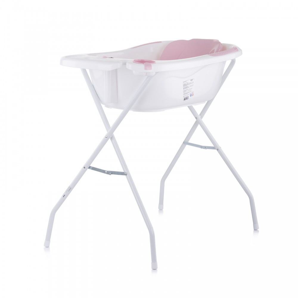 Chipolino Μπανιέρα Μωρού Vela 87cm με Βάση & Θερμόμετρο Pink (VKVE00212PI) Chipolino Μπανιέρα Μωρού Vela 87cm με Βάση & Θερμόμετρο Pink (VKVE00212PI)