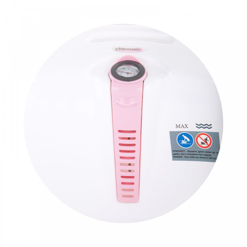 Chipolino Μπανιέρα Μωρού Vela 87cm με Βάση & Θερμόμετρο Pink (VKVE00212PI) Chipolino Μπανιέρα Μωρού Vela 87cm με Βάση & Θερμόμετρο Pink (VKVE00212PI)