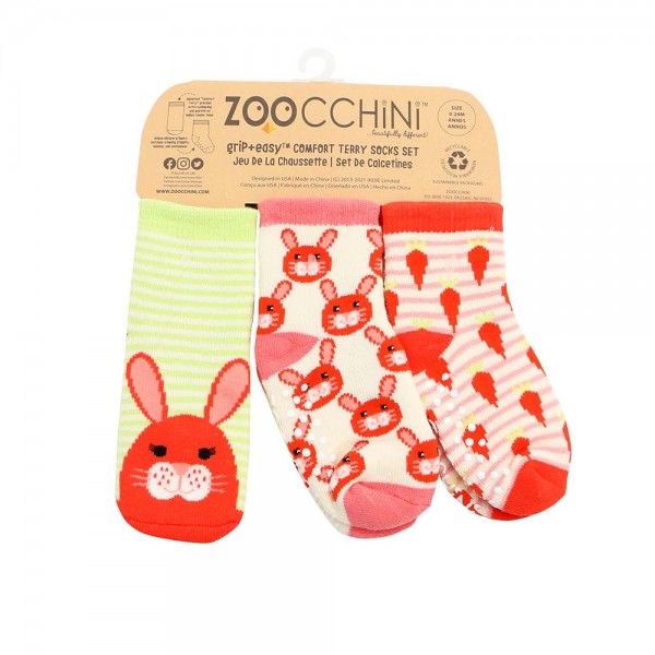 Grip & Easy Καλτσάκια Bella The Bunny (ZOO11815) Grip & Easy Καλτσάκια Bella The Bunny (ZOO11815)