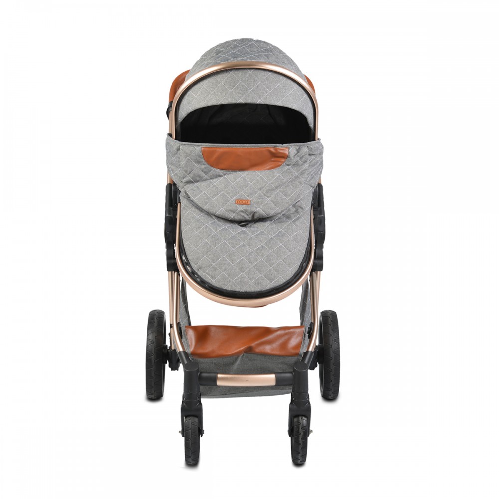 Cangaroo Καρότσι Alma 3 σε 1 Dark Grey (108048) Cangaroo Καρότσι Alma 3 σε 1 Dark Grey (108048)