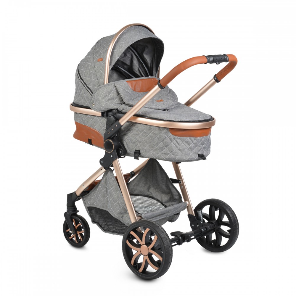 Cangaroo Καρότσι Alma 3 σε 1 Dark Grey (108048) Cangaroo Καρότσι Alma 3 σε 1 Dark Grey (108048)