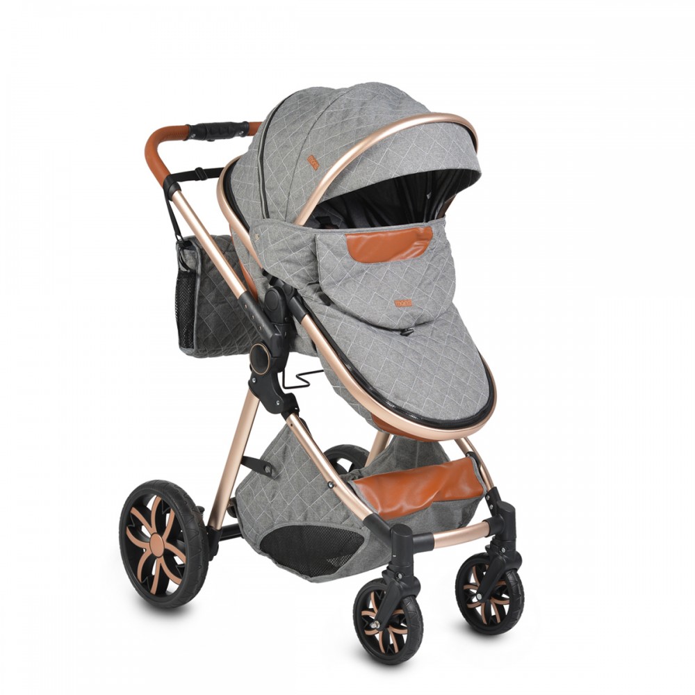 Cangaroo Καρότσι Alma 3 σε 1 Dark Grey (108048) Cangaroo Καρότσι Alma 3 σε 1 Dark Grey (108048)
