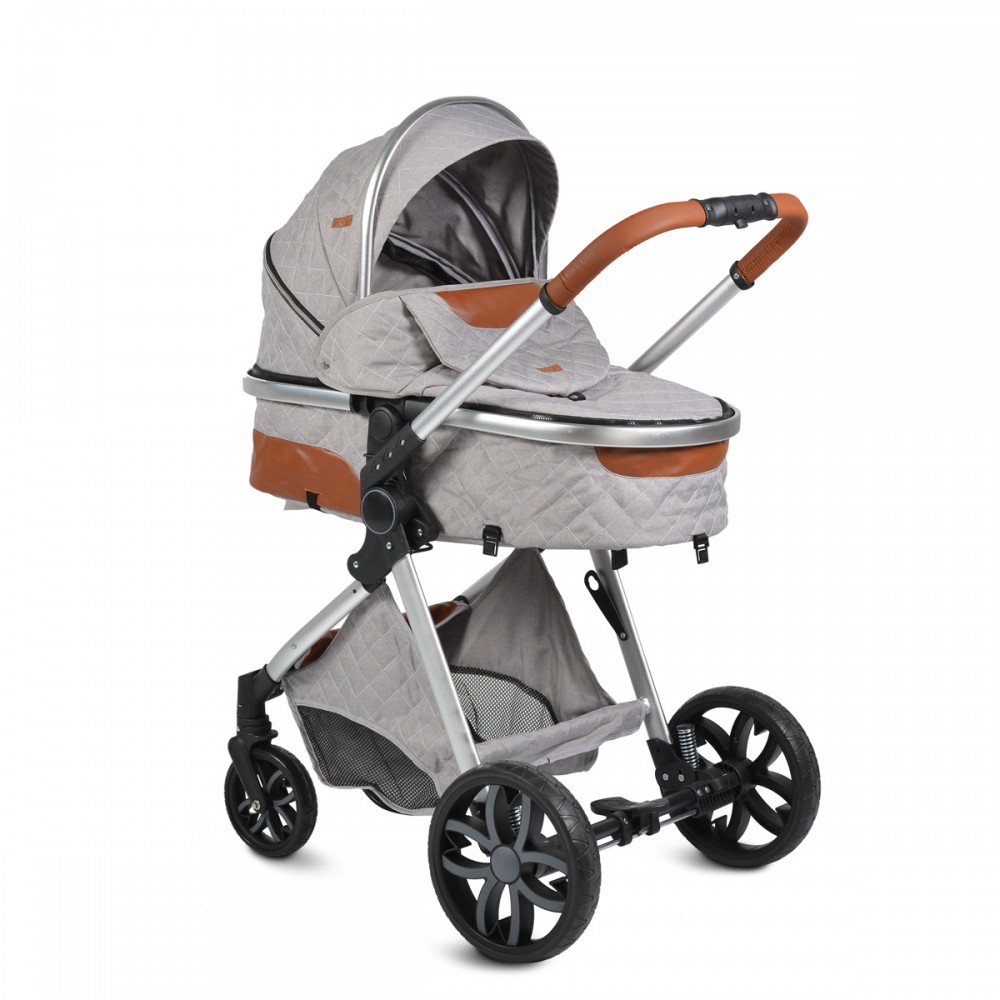 Cangaroo Καρότσι Alma 3 σε 1 Light Grey (108047) Cangaroo Καρότσι Alma 3 σε 1 Light Grey (108047)