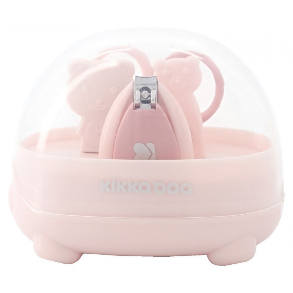 Kikkaboo Σετ Περιποίησης  Νυχιών Bear Pink (31303040061)