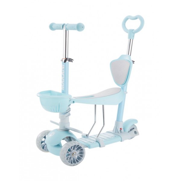 Kikka Boo Scooter BonBon 4 in 1 Candy Blue (31006010097) Kikka Boo Scooter BonBon 4 in 1 Candy Blue (31006010097)