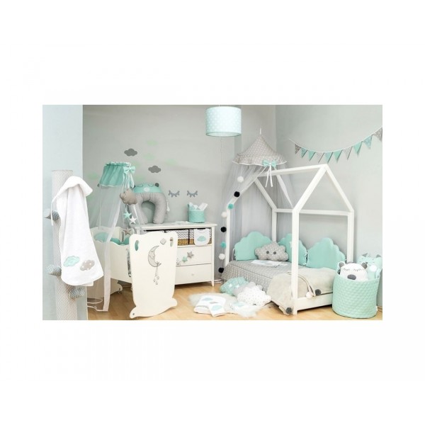 Baby Star Προίκα Μωρού 7 τμχ Cloud Mint (SFC-M) Baby Star Προίκα Μωρού 7 τμχ Cloud Mint (SFC-M)