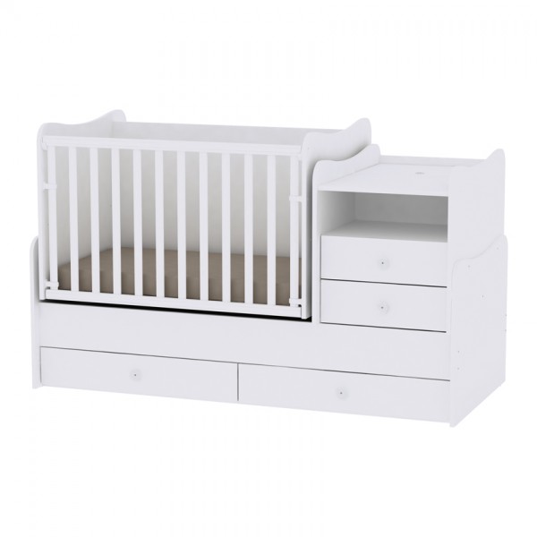 Μετατρεπόμενο Κρεββάτι Lorelli Bertoni Combo New White (10150560024A) Μετατρεπόμενο Κρεββάτι Lorelli Bertoni Combo New White (10150560024A)