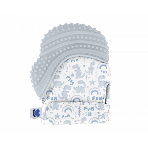 Kikkaboo  Γάντι οδοντοφυΐας Dinosaur Blue (31303040071) Kikkaboo  Γάντι οδοντοφυΐας Dinosaur Blue (31303040071)