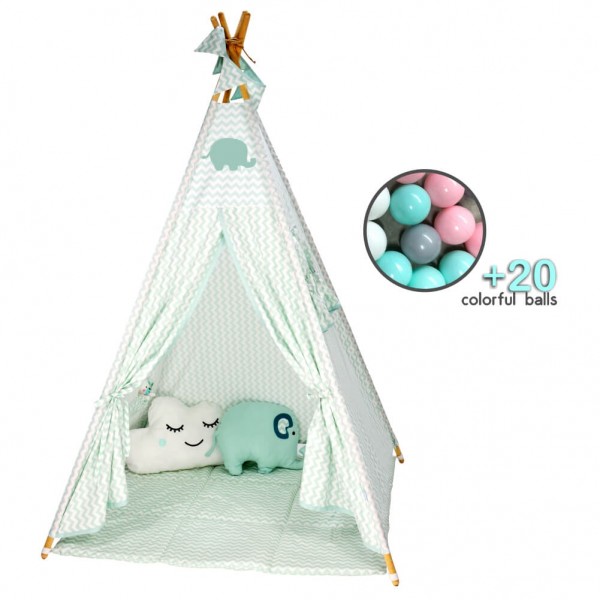 Bebestars Παιδική σκηνή Elephant  με μπάλες (302-184) Bebestars Παιδική σκηνή Elephant  με μπάλες (302-184)