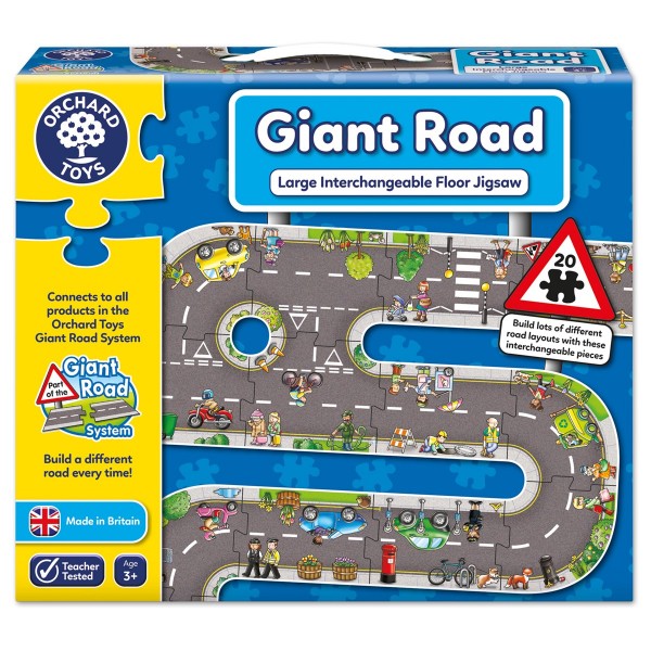 Orchard Toys Giant Road Jigsaw (ORCH286) Orchard Toys Giant Road Jigsaw (ORCH286)