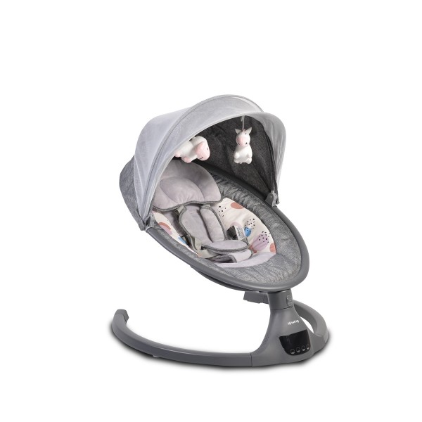 Cangaroo  Ηλεκτρική Ρηλάξ-Κούνια Iswing Dark Grey ( 3800146248109) Cangaroo  Ηλεκτρική Ρηλάξ-Κούνια Iswing Dark Grey ( 3800146248109)