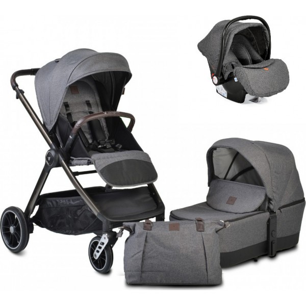 Cangaroo Καρότσι  3 σε 1 Macan Grey (107881) Cangaroo Καρότσι  3 σε 1 Macan Grey (107881)
