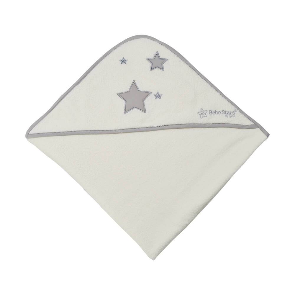 Μπουρνούζι Κάπα Bebe Stars Stars Γκρι (3072) Μπουρνούζι Κάπα Bebe Stars Stars Γκρι (3072)