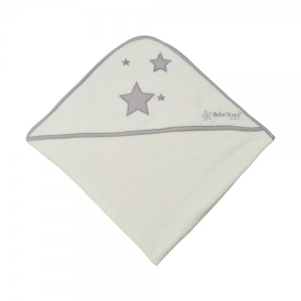 Μπουρνούζι Κάπα Bebe Stars  Stars Γκρι  (3072) Μπουρνούζι Κάπα Bebe Stars  Stars Γκρι  (3072)