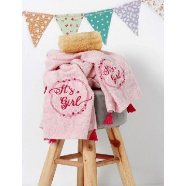 Palamaiki Home Σετ Πετσέτες Με Pon-Pon Kids Bath Nina ( 5205857200008) Palamaiki Home Σετ Πετσέτες Με Pon-Pon Kids Bath Nina ( 5205857200008)