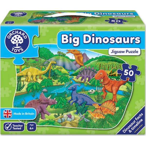 Orchard Toys Big Dinosaurs Jigsaw Puzzle (ORCH256) Orchard Toys Big Dinosaurs Jigsaw Puzzle (ORCH256)