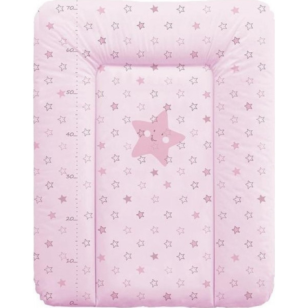 Lorelli Bertoni Αλλαξιέρα 50x70 εκ. Μαλακή Stars Pink (1013016) Lorelli Bertoni Αλλαξιέρα 50x70 εκ. Μαλακή Stars Pink (1013016)