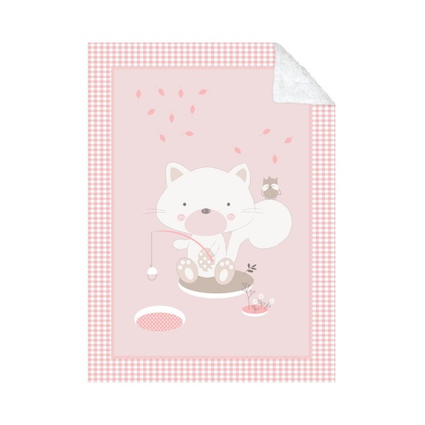 Kikka Boo Κουβέρτα Κούνιας Βελουτέ 110x140 cm Polar Fisher Pink (31103020096) Kikka Boo Κουβέρτα Κούνιας Βελουτέ 110x140 cm Polar Fisher Pink (31103020096)