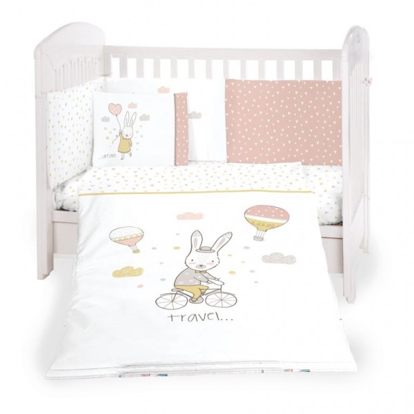 Kikka Boo Σετ Προίκας Μωρού 6 τεμαχίων 70/140 Rabbits in Love (41101060077) Kikka Boo Σετ Προίκας Μωρού 6 τεμαχίων 70/140 Rabbits in Love (41101060077)