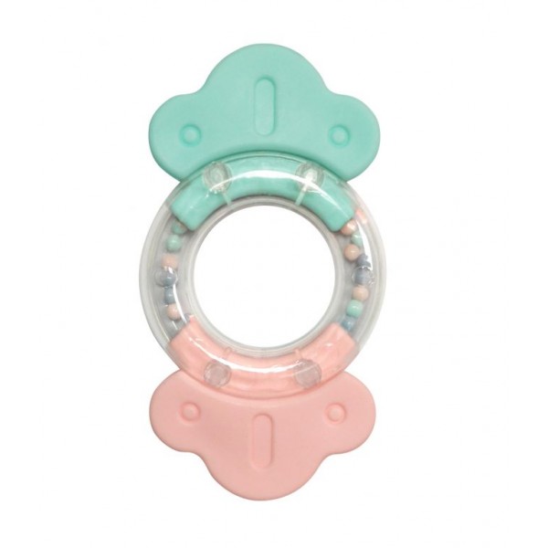 Kikkaboo Κουδουνίστρα Με Μασητικό Bonbon Rattle Pink (31303020039) Kikkaboo Κουδουνίστρα Με Μασητικό Bonbon Rattle Pink (31303020039)