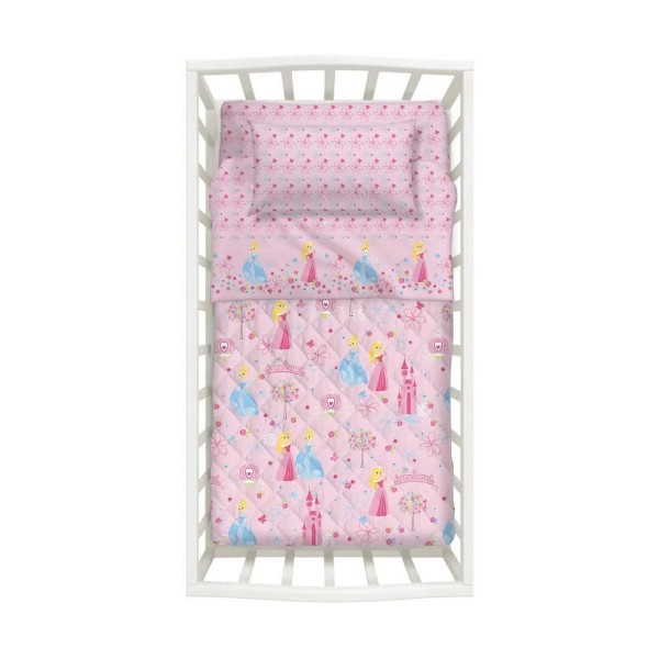 Palamaiki Home Σετ Κούνιας 5 Τεμαχίων Disney PETITE PRINCESS (8000842627047) Palamaiki Home Σετ Κούνιας 5 Τεμαχίων Disney PETITE PRINCESS (8000842627047)