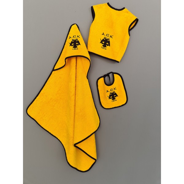 Palamaiki Home Σετ Λουτρού Βρεφικό AEK 1924 AEK BABY (5205857226220) Palamaiki Home Σετ Λουτρού Βρεφικό AEK 1924 AEK BABY (5205857226220)
