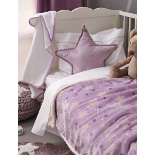 Palamaiki Home Κουβέρτα Λίκνου  Flannel Fleece 80Χ90 Sky Girl (5205857203061) Palamaiki Home Κουβέρτα Λίκνου  Flannel Fleece 80Χ90 Sky Girl (5205857203061)