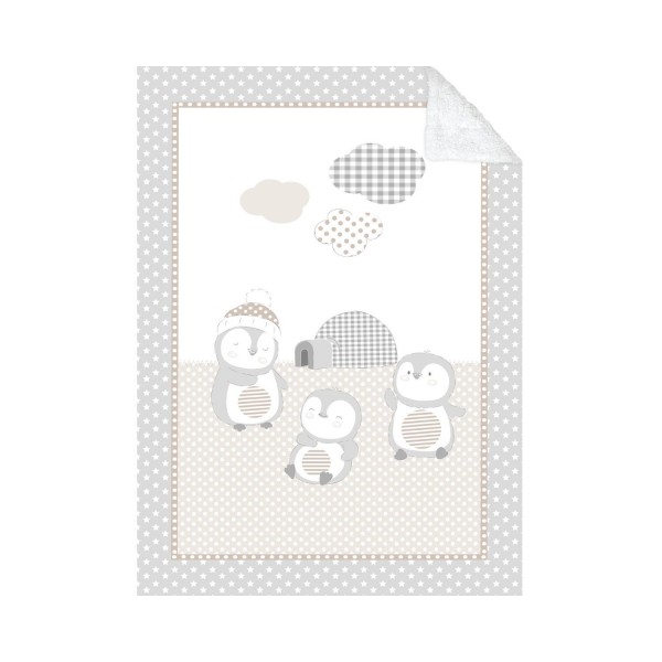 Kikka Boo Κουβέρτα Κούνιας Βελουτέ 110x140cm Pingui Family Beige (31103020101) Kikka Boo Κουβέρτα Κούνιας Βελουτέ 110x140cm Pingui Family Beige (31103020101)