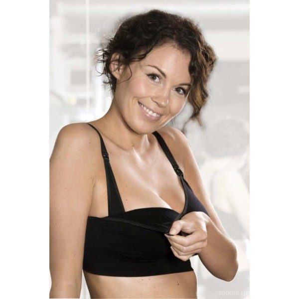 Carriwell Σουτιέν Θηλασμού χωρίς Ραφές / Seamless Nursing Bra Μαύρο (CW305) Carriwell Σουτιέν Θηλασμού χωρίς Ραφές / Seamless Nursing Bra Μαύρο (CW305)