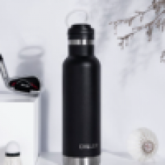 Space Cow  Παγούρι Θερμός από Ανοξείδωτο Aτσάλι 304  Black  (8903-1) - 580ml Space Cow  Παγούρι Θερμός από Ανοξείδωτο Aτσάλι 304  Black  (8903-1) - 580ml