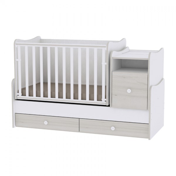 Μετατρεπόμενο Κρεββάτι Lorelli Bertoni Trend New Plus White-Light Oak (10150400036A) Μετατρεπόμενο Κρεββάτι Lorelli Bertoni Trend New Plus White-Light Oak (10150400036A)