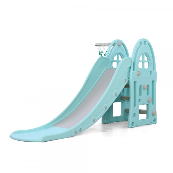 Τσουλήθρα με Μπασκέτα Hobby Tree Verena  Blue (3800146220112) Τσουλήθρα με Μπασκέτα Hobby Tree Verena  Blue (3800146220112)