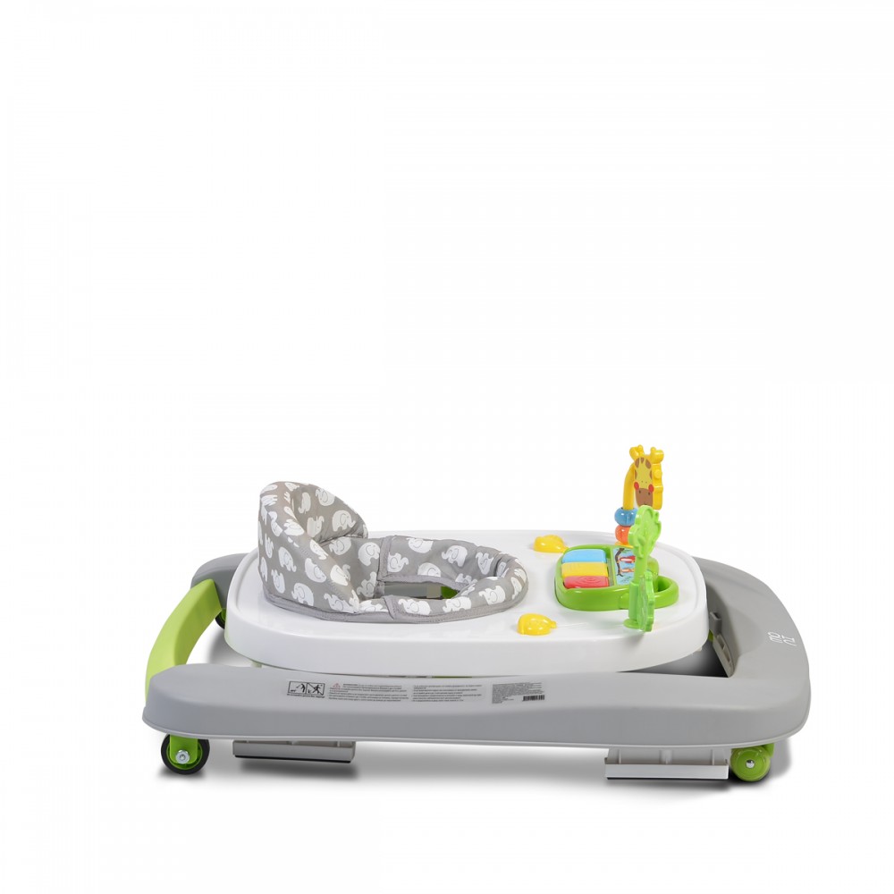 Cangaroo Zoo Στράτα με μουσικό παιχνίδι - Grey (107481) Cangaroo Zoo Στράτα με μουσικό παιχνίδι - Grey (107481)