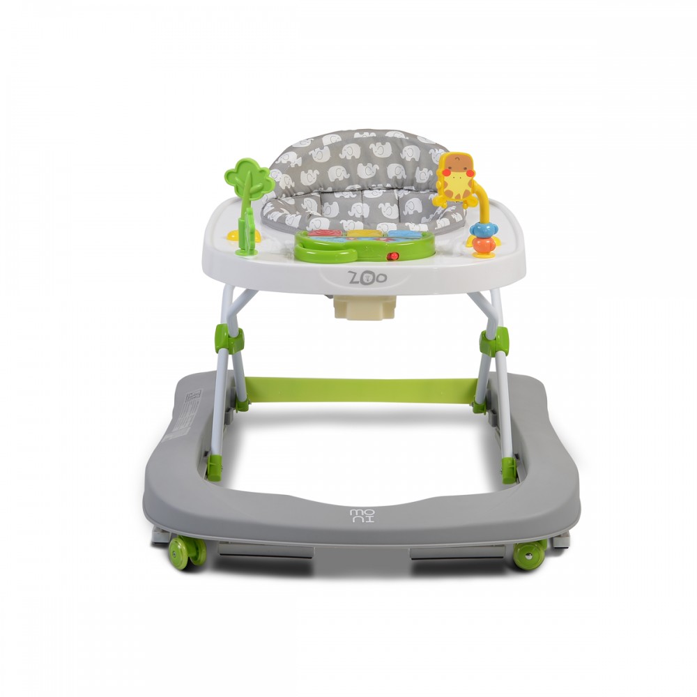 Cangaroo Zoo Στράτα με μουσικό παιχνίδι - Grey (107481) Cangaroo Zoo Στράτα με μουσικό παιχνίδι - Grey (107481)