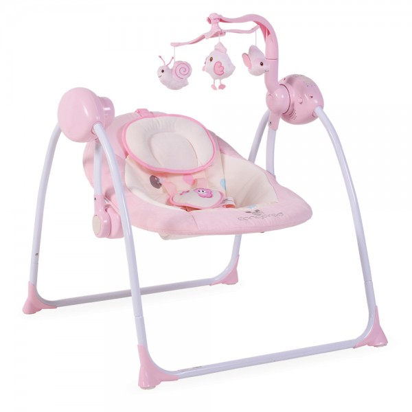 Ηλεκτρικό Βρεφικό Ρηλάξ-Κούνια Cangaroo Baby Swing+ Plus Pink (104125) Ηλεκτρικό Βρεφικό Ρηλάξ-Κούνια Cangaroo Baby Swing+ Plus Pink (104125)