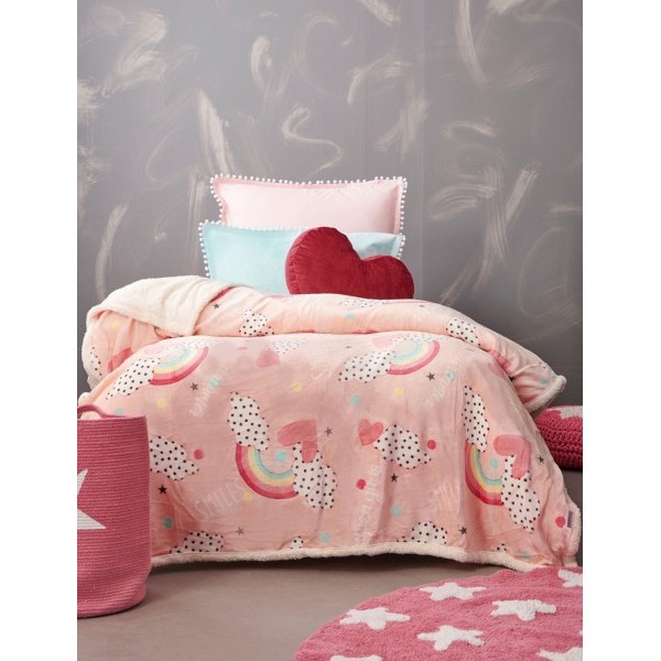 Palamaiki Home Κουβέρτα Κούνιας Flannel Fleece 110Χ140. Smile (5205857203047) Palamaiki Home Κουβέρτα Κούνιας Flannel Fleece 110Χ140. Smile (5205857203047)