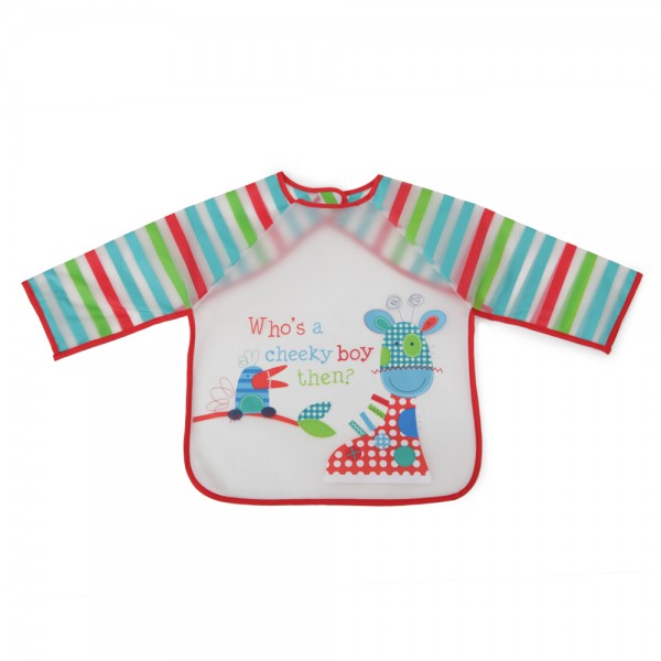 Σαλιάρα με μανίκι Βaby Messy Red Mouse Cangaroo (103537) Σαλιάρα με μανίκι Βaby Messy Red Mouse Cangaroo (103537)