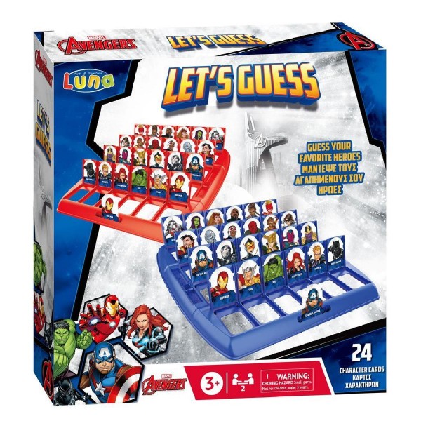 Luna Toys Επιτραπέζιο Μάντεψε Ποιος Avengers (000506058) Luna Toys Επιτραπέζιο Μάντεψε Ποιος Avengers (000506058)